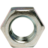 1 1/8-12 J995 GR 5 HEX JAM NUT ZINC CLEAR TRIVALENT