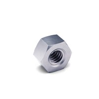 1/4-28 J995 GR 5 HEX JAM NUT LEFT HAND ZINC CLEAR TRIVALENT