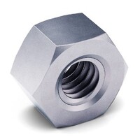 3/4-16 HEX FINISH JAM NUT LEFT HAND GR5 ZINC
