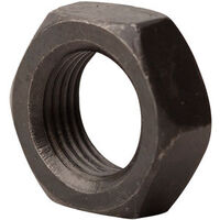 1-14 J995 GR 8 HEX JAM NUT LEFT HAND PLAIN FINISH