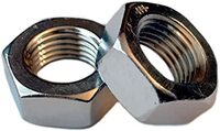 1&quot;-8 HEX NUTS JAM COARSE STAINLESS A2 (18-8)