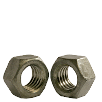 1&quot;-14 FINISHED HEX NUTS GRADE 8 FINE(UNS) MED. CARBON ZINC-YELLOW CR6 (PKG QTY: 25PCS )