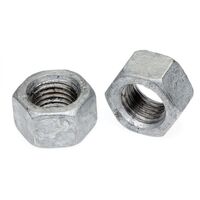 3/4-10 HEX FINISH NUT GR2 GALVANIZED