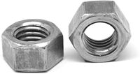 7/16&quot;-20 FINISHED HEX NUTS GRADE 5 FINE MED. CARBON ZINC CR+3