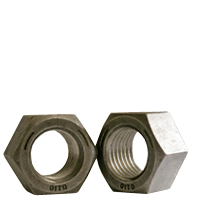1&quot;-8 FINISHED HEX NUTS GRADE 5 COARSE MED. CARBON PLAIN