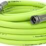 FLEXZILLA GARDEN HOSE 5/8 IN. X 50 FT, HEAVY DUTY, LIGHTWEIGHT, DRINKING WATER SAFE, ZILLAGREEN - HF