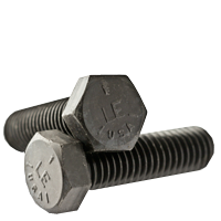 3/8&quot;-16X9 1/2&quot;,(PT) HEX CAP SCREWS GRADE 5 COARSE MED. CARBON PLAIN (BULK QTY:130PCS )
