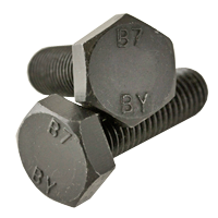 1-1/4-7 X 5 HEAVY HEX HEAD CAP SCREW B7 PLAIN