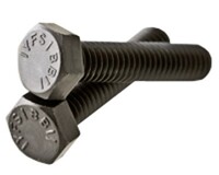 5/16&quot;-18X1 1/4&quot;,(FT) GRADE 5 HEX TAP BOLTS MED. CARBON ZINC CR+3 (