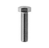 1/2-13 X 2&quot; HEX CAP SCREW (FULL THREAD) GRADE 8 PLAIN LEFT HAND THREAD