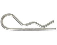 1/8 X 2-1/2 HAIR PIN COTTER ZINC (#4 HPCZ)