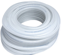 1/4&quot; CLEAR REINFORCED SILICONE
HEATER HOSE