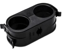 BUNDLE SEPARATION CLAMPS HC2A 1&quot; MAX DIA (24.4MM) BLACK