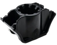 H-MOUNT FOR 0.625&quot; STANDARD BOLTS AND HUCK-SPIN BOLTS, PA66HIRHSUV, BLACK