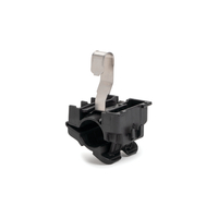 INLINE RATCHET CLAMP, 0.50&quot; - 0.77&quot; BUNDLE DIA, FT6.5LG, PA66HIRHSUV, BLACK,