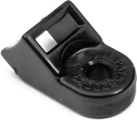 HEAVY DUTY CABLE TIE MOUNT, 0.1875&quot; MOUNT HOLE, BLACK (PA66HIRHSUV)