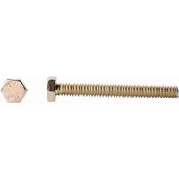 5/16-18X2 J429 GR 8 HEX HD TAP BOLT FULL THRD ZINC YELLOW