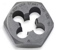 8-32 HEX DIE RH HIGH CARBON STEEL