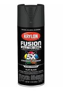COLORMAXX FLAT BLACK 12OZ AEROSOL CAN