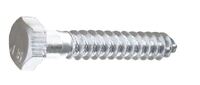 5/16&quot;-9X1&quot; HEX LAG SCREW LOW CARBON ZINC