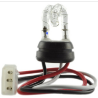 STAR HIDE-A-WAY STROBE TUBE (CLEAR) WITH STANDARD AMP CONNECTOR