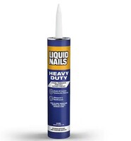 LIQUID NAILS 10 OZ. HEAVY DUTY CONSTRUCTION ADHESIVE FOR PERMANENT BOND BETWEEN