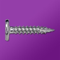 10-13 X 1 LO PRO SQUARE PHILLIPS GIMLET POINT STAINLESS (BUMPER/HANDRAIL SCREW)