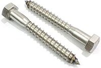 3/8 X 6.000&quot; STAINLESS STEEL LAG BOLT
