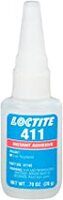 HENKEL LOCTITE PRISM 411 TOUGHENED INSTANT ADHESIVE CLEAR 1 LB BOTTLE