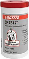 LOCTITE INDUSTRIAL HAND WIPES, 75 WIPES PER TUB