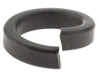 5/8-11 UNC ELASTIC LOCKNUT W/BLACK ZINC ROHS (120 HRS) &amp; WAXED BULK