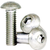 M10-1.50X30 MM,(FT) BUTTON HEAD CAP SCREWS STAINLESS A2 (18-8)
