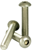 M5 X 10MM BUTTON SOCKET HEAD CAP SCREW 18-8SS..MBSHCSSS5C10