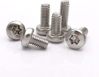 M8-1.25 X 40 TORX DRIVE BUTTON HEAD STAINLESS