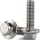 M6 X 40 (FT) 10.9 FLANGE BOLT DIN 6921 CLEAR ZINC