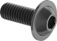 M6-1.0 X 25 ALLOY FLANGED BUTTON HEAD SCREW B/O