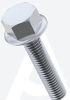 M8 X 25MM FLANGE BOLT A2SS