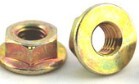 M10-1.5 HEX FLANGE LOCKNUT DIN 6927 CLASS 10 Z/Y
