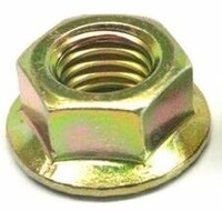 M6-1.0 HEX FLANGE LOCKNUT CLASS 10 DIN 6927 Z/Y