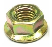 M8-1.25 HEX FLANGE LOCKNUT DIN 6927 Z/Y PLATED