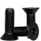 M14-2.00X45 MM,(FT) FLAT SOCKET CAPS 12.9 COARSE ALLOY DIN 7991 THERMAL BLACK OXIDE