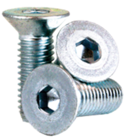 M20 X 50MM FLAT HEAD SOCKET SCREW ZINC