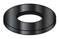 M6 FLAT WASHER 125-A BLACK OXIDE