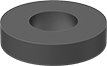 M10 NEOPRENE WASHER (10MM ID X 20MM OD X 2.0-2.73MM THK)