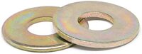 M12 FLAT WASHER DIN 125 ZINC YELLOW