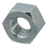 M12-1.25 SLOTTED HEX FINISH NUT ZINC