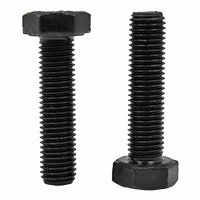 M10-1.50X25 MM,(FT) DIN 933 COARSE HEX CAP SCREWS 10.9 DIN 933 COARSE ALLOY PLAIN (750/CTN)