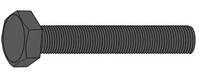 M14-1.5 X 45MM HEX CAP SCREW 10.9 PLAIN FINE THREAD