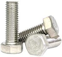 M5-0.80X30 MM,(FT) DIN 933 HEX CAP SCREWS COARSE STAINLESS A2