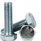 M14 X 2.0 X 20 HEX CAP SCREW DIN 933-8.8 CLEAR ZINC